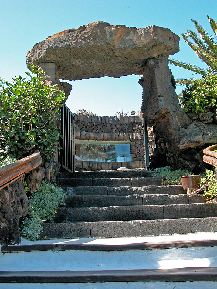 Jameos del Agua, Garten